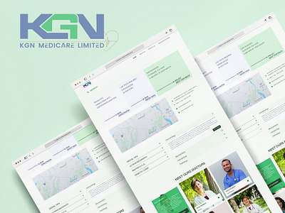 Modern and Trustworthy Design for a Medical Clinic Website bonus