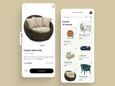 Furniture Store-(Mobile App) about page app design details page furniture furniture app furniture app ui furniture description page furniture store furniture store app furniture store ui furniture ui landing page ui ui ui ux design ui design