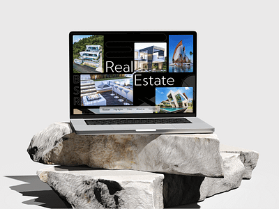 Real Estate agency website concept agency design designer realestate ui ux web webdesign webdesigner website