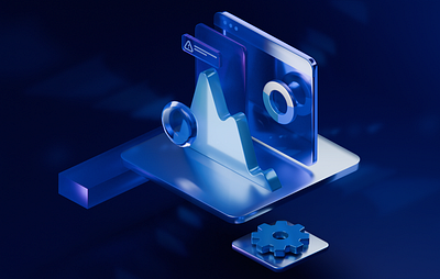 Acronis Cyber Protect Cloud Illustrations for advanced packs 3d illustrations key visual