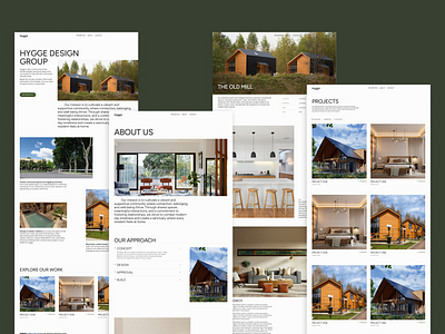 Website Template for Architecture Studio architecture design hero web design website