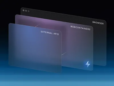 Blog post thumbnail api code dark darkmode gradient illustration isometric tech