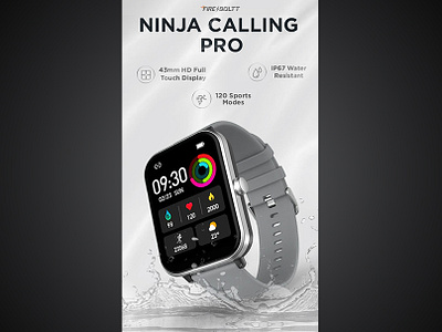 Smartwatch AD Banner graphic design smartwatch ad design smartwatch ad poster watch ad design watch banners watch posters