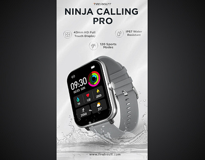 Smartwatch AD Banner graphic design smartwatch ad design smartwatch ad poster watch ad design watch banners watch posters