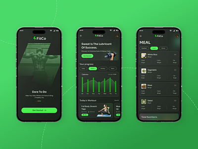 Fitness Mobile App UI Design | Gym Workout fahaduiux figma design fitness fitness mobile app gym gym mobile app mobile app uiux design workout workout app