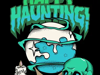 Happy Haunting 3d animation branding graphic design logo motion graphics ui