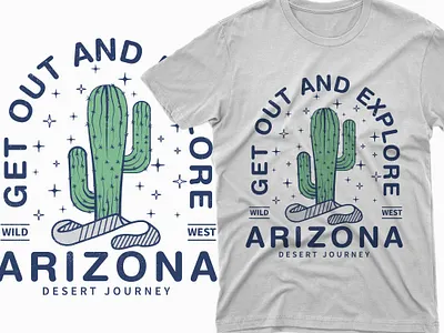 T-Shirt Design arizona bulk t shirt design desert illustration minimal minimalist minimalist t shirt design t shirt t shirt design typography tshirt design typography