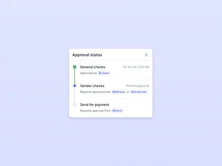 Browse thousands of Approve Reject UI images for design inspiration ...
