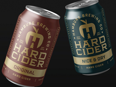 Hard Cider apple beer branding brew brewing cans cider hard cider label logo package packaging