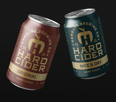 Hard Cider apple beer branding brew brewing cans cider hard cider label logo package packaging