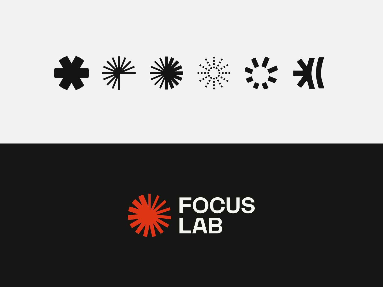 Focus Lab Rebrand brand design brand identity focus lab identity design internal rebrand logo design logo exploration logomark rebrand