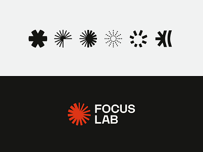 Focus Lab Rebrand brand design brand identity focus lab identity design internal rebrand logo design logo exploration logomark rebrand