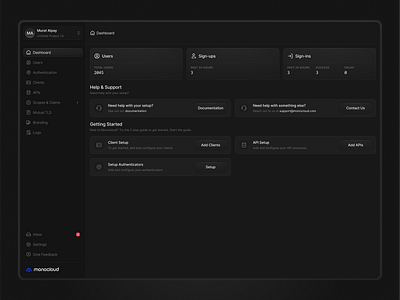 Zooooom out! 👀 dark mode dark ui dashboard dashboard design development