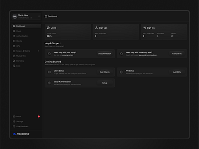Zooooom out! 👀 dark mode dark ui dashboard dashboard design development