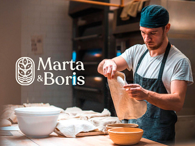 Marta&Boris | Family Bakery brand brand identity branding dedign graphic design logo visual identity