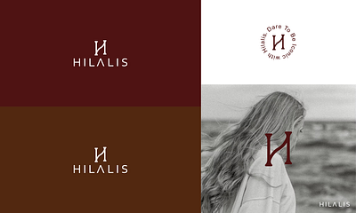 hilalis perfuem logo hilalis perfume logo letter mark logo logo logo design male female logo minimalist logo modern perfume logo branding