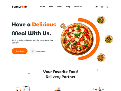 SunnyFood Delivery App By Ahsan Habib Sunny (Lite Mode) ahsanhabibsunny digital food food devlivry sunnyfood ui ui ux