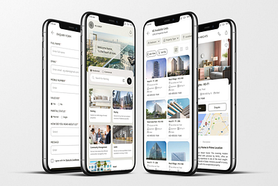 Real Estate Property Finder app app design application design branding design designing housing mobile mobile app design mobile application property finder real estate ui ui design ui ux userinterface ux research