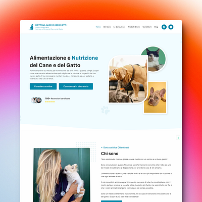 Alicevet branding design designer elementor figma ui webdesign website wordpress