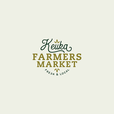 Keuka Farmers Market branding farmer farmers market fresh local logo market new york