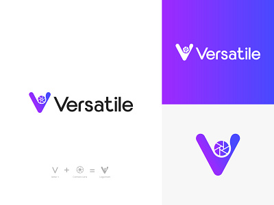 Versatile Creative Photography Logo branding graphic design logo logodesign video