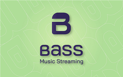 Daily Logo Challenge #9 bass branding daily dailylogochallenge design graphic design illustration logo music streaming service typography vector