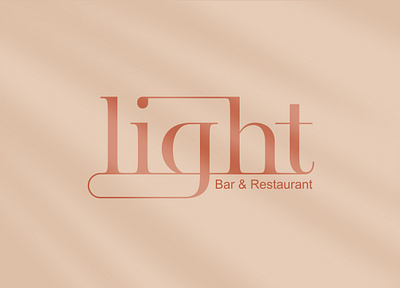 Daily Logo Challenge #10 bar and restaurant branding dailylogochallenge design graphic design identity branding illustration light logo restaurant branding typography vector