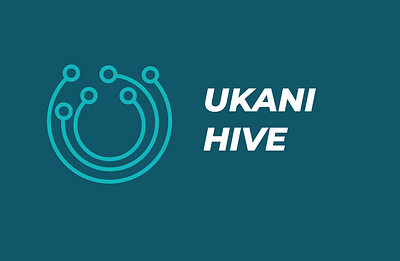 Ukani Hive: Crafting a Digital Brand Masterpiece branding graphic design logo typography