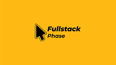 Logo and Motion Graphics Design for Fullstack Phase YouTube branding design graphic design typography
