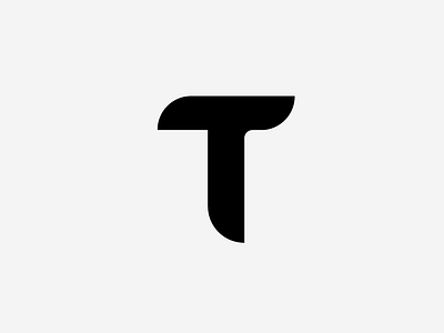 T-Letter Logo Mark a logo branding design graphic design illustration letter mark logo typography vector