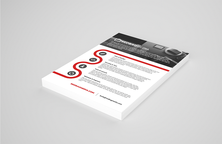Event Sponsorship Flyer by Brett Garwood on Dribbble