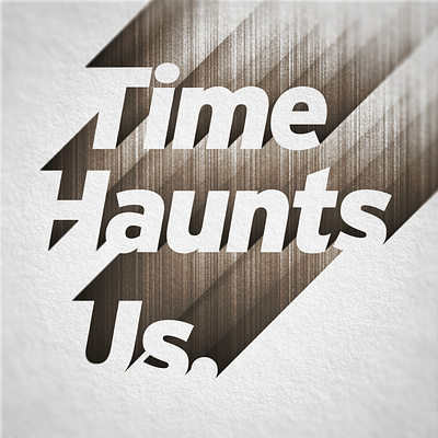 Time experimental experimental typography texture type typography