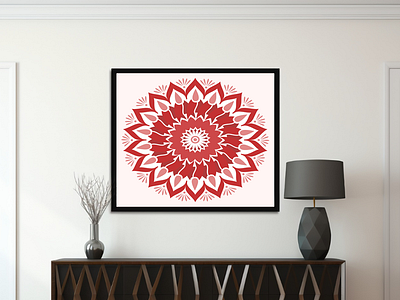 Mandala art: Elegant Geometric Art abstract art colorful art elegant design geometric art graphic design illustration mandala mandala art pattern design