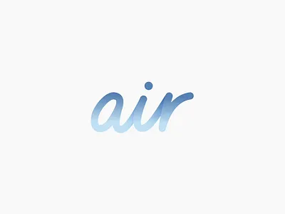 Air, Simply 2d animation branding design gif gradient graphic design illustration logo loop minimal motion motion graphics simple ui