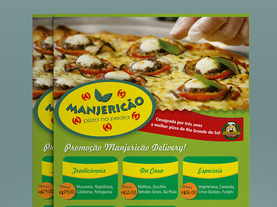 Manjericão Flyer flyer graphic design print