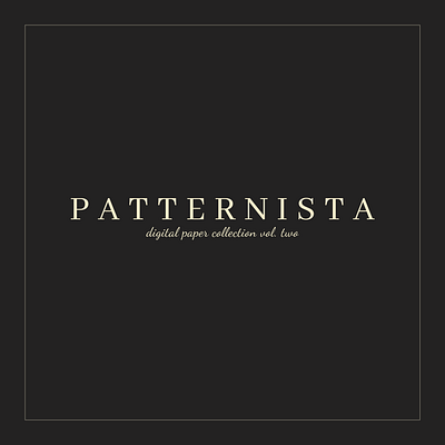 Patternista: Seamless Pattern Collection Vol. 2 pattern design seamless pattern