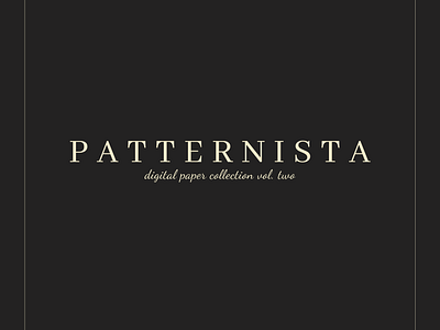 Patternista: Seamless Pattern Collection Vol. 2 pattern design seamless pattern