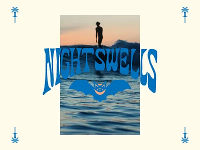Night Swells Brand Design midnight grim