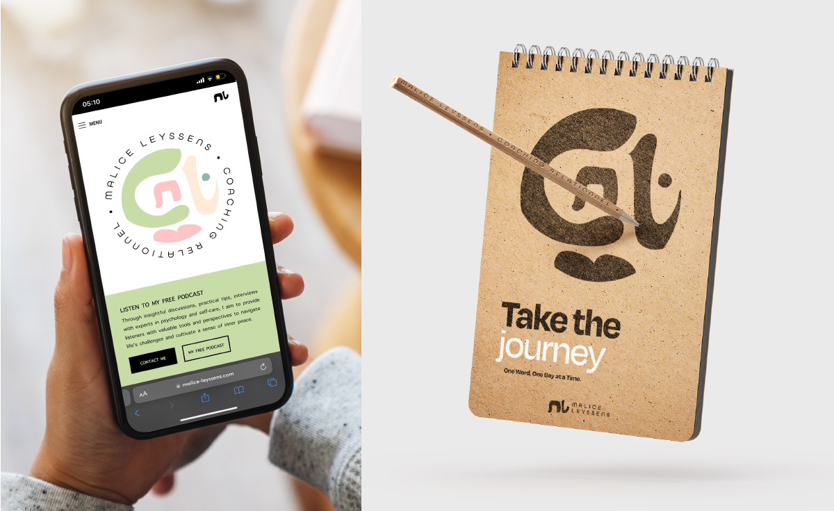 Uniek Brands branding graphic design illustrator logo psychology visual identity