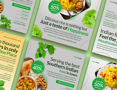 Social media post adobe photoshop banner branding design graphic design green food health food image editing indian food manipulation photo editing post poster poster design restaurant retouch social media social media design social media post