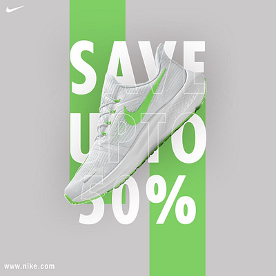 Nike Shoe Ad Design nike ad design nike shoe ad design shoe banner dsign shoe poster design