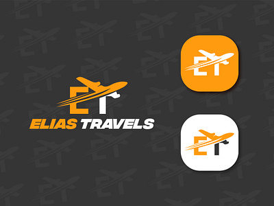 Elias Travels Agency Logo design Brand identity brandguideline brandidentity branding brandpresentation createlogo logo logodesign logomark logotype logoyellow
