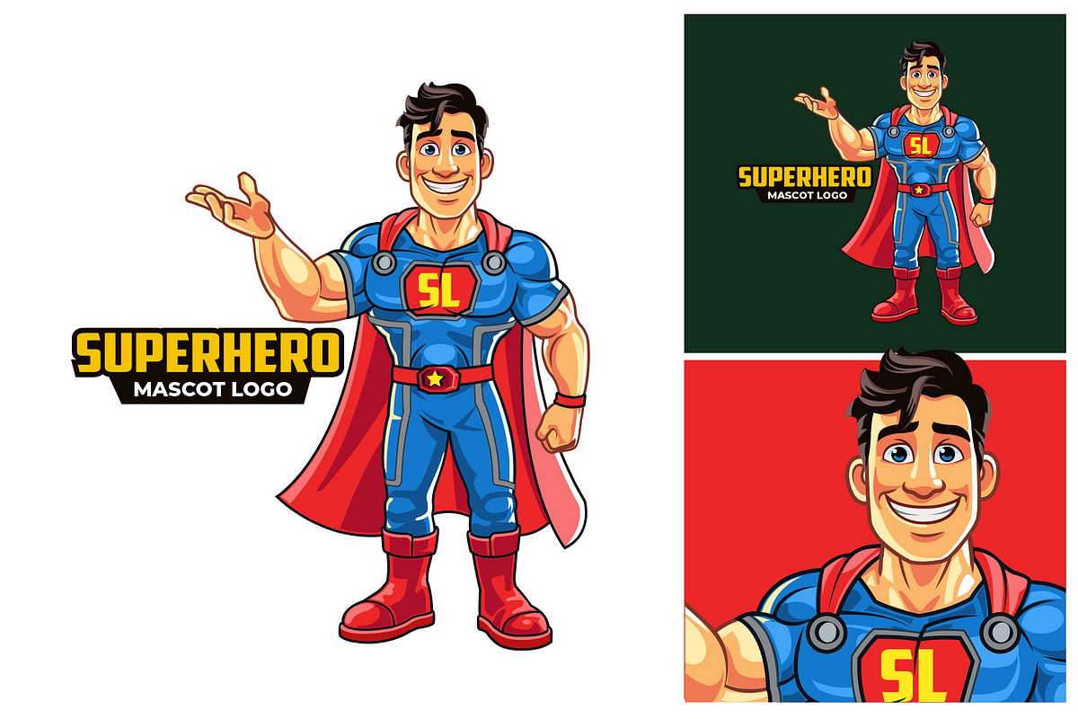 Superhero Mascot Logo by Agung Setya Nugraha on Dribbble