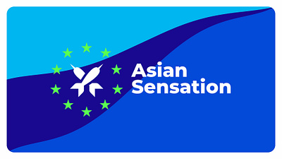 Asian Sensation branding graphic design logo