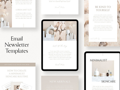 Email Newsletter Templates For Canva