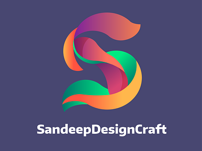 SandeepDesignCraft Logo branding graphic design logo