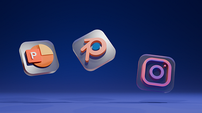 icon 3D simple