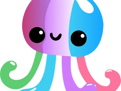 Pulpo Adorable adorable cuite digital emoji emoticon icon illustrator pulpo vector