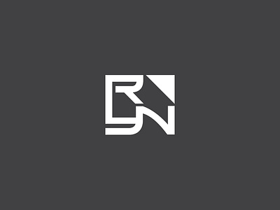 RYN logo design branding design fiverr graphic design logo logo design minimalistic visual identity