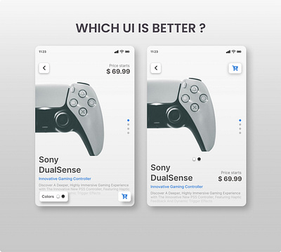 PS5 Controller branding checkout checkoutpage design dribbbledesign graphic design illustration landingpage ps5controller sonydualsense ui ux